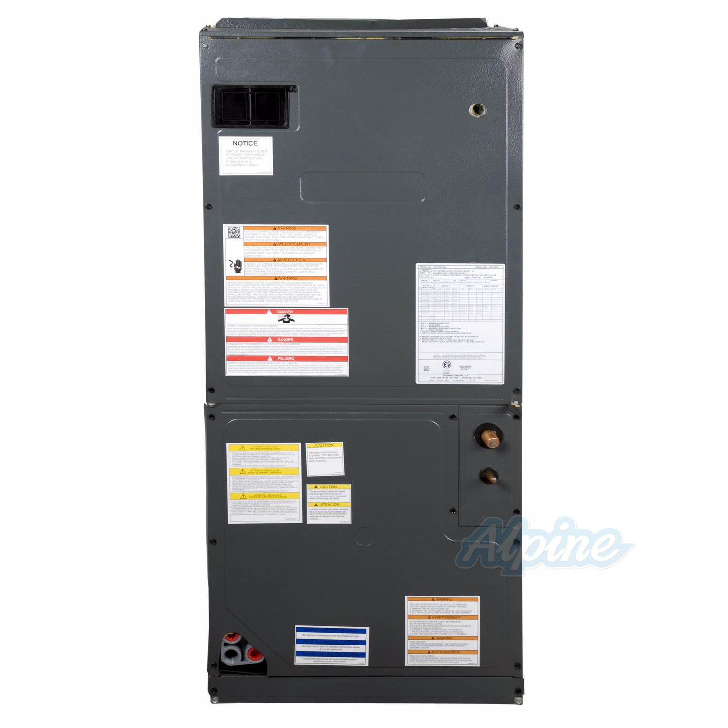 Goodman AVPTC37C14 3 Ton Multi-Positional Variable Speed Air Handler